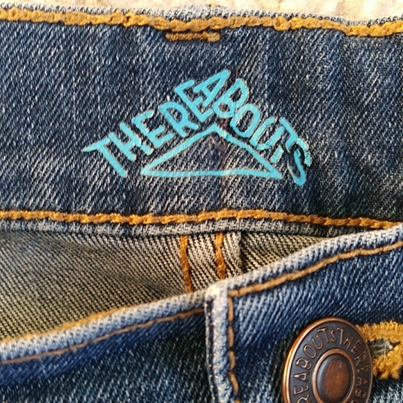 Thereabouts Slim Fit Adjustable Waist Tab Jeans 20 Blue - Picture 2 of 16